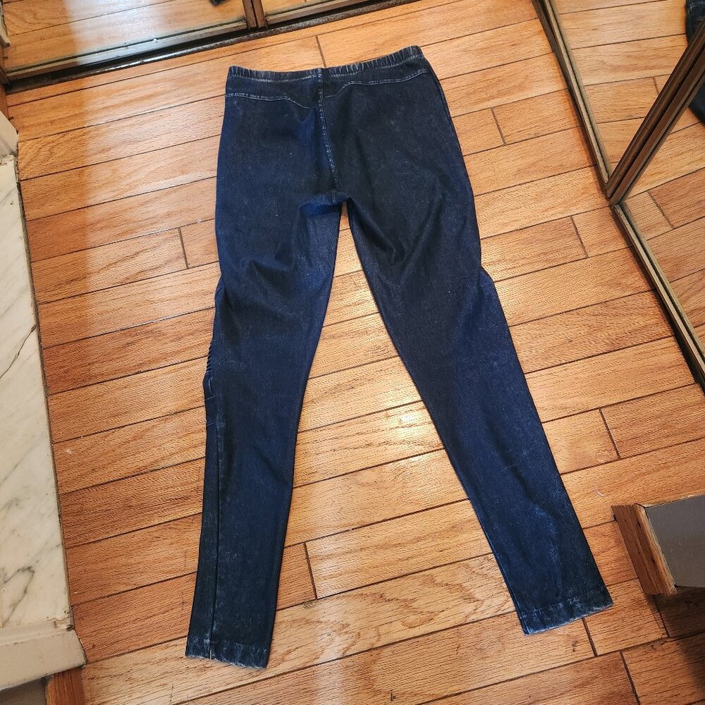 DENIM LEGGINGS - Picture 3 of 3